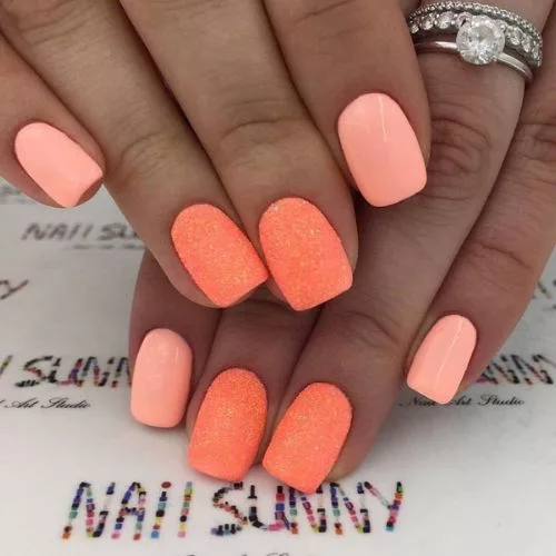 Summer-Peach-Nails