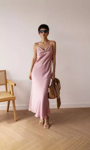 Slip Dress: A dress if you are thinking what to wear in Maldives